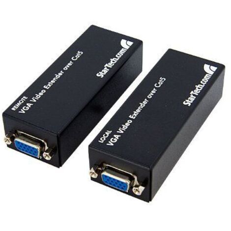 StarTech.com Extensor de Vídeo VGA a través de Cable Cat5 UTP Ethernet RJ45 - Hasta 80m