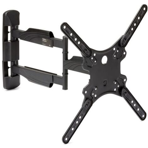 StarTech.com Flat-Screen TV Wall Mount - Articulating Arm - Wandhalterung fr TV - Kunststoff, Stahl - Schwarz - Bildschirmgre: 55.88-139.7 cm (22-55) (FPWARTB1M)