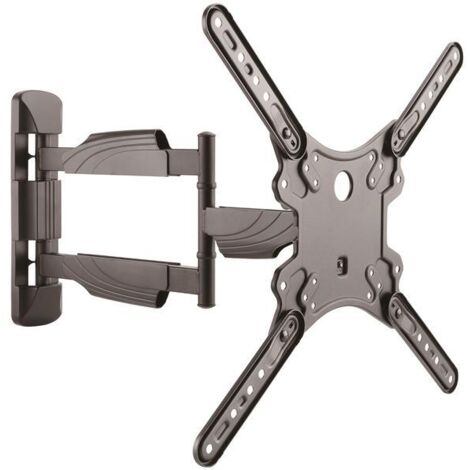 startechcom FPWARTB1M support mural TV noir acier