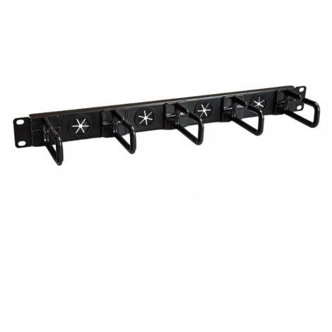 StarTech.com Guide câbles 1U pour rack serveur - Panneau de gestion de câbles 19"