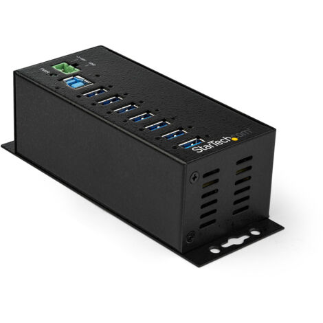 StarTech.com HB30A7AME hub & concentrateur USB 3.2 Gen 1 (3.1 Gen 1) Type-B 5000 Mbit/s Noir