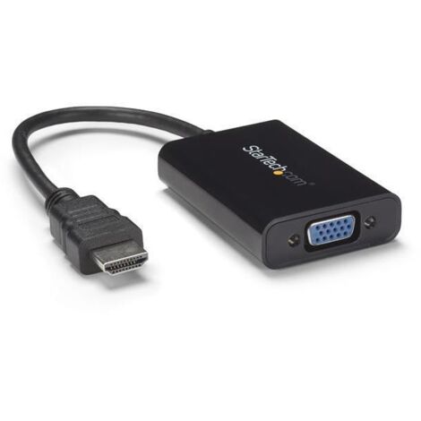 startechcom HD2VGAA2 adaptateur HDMI vers VGA noir