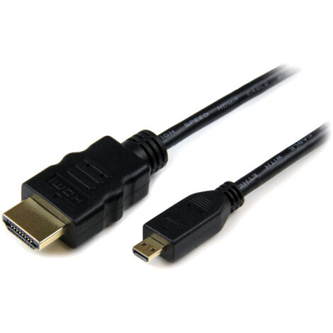 StarTech.com HDADMM3M cavo HDMI HDMI tipo A (Standard) HDMI tipo D (Micro) Nero