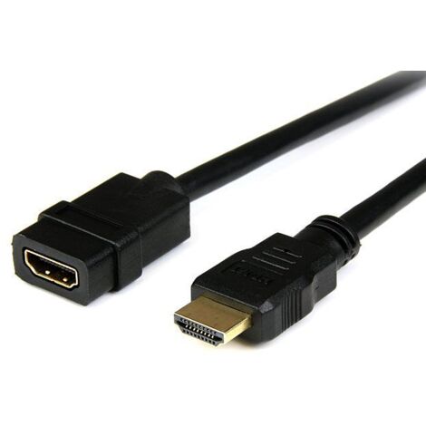 StarTech.com HDEXT2M cavo HDMI HDMI tipo A (Standard) Nero