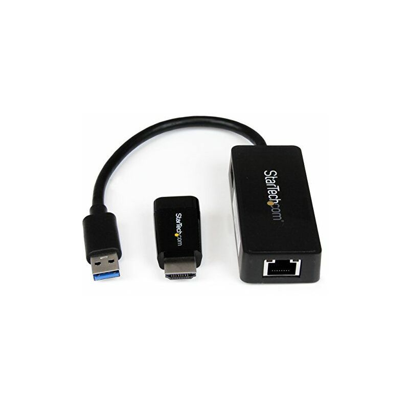 

.com Juego de Adaptadores HDMI a VGA y Ethernet Gigabit para Samsung Chromebook 2 y 3 – Kit de Accesorios - Startech