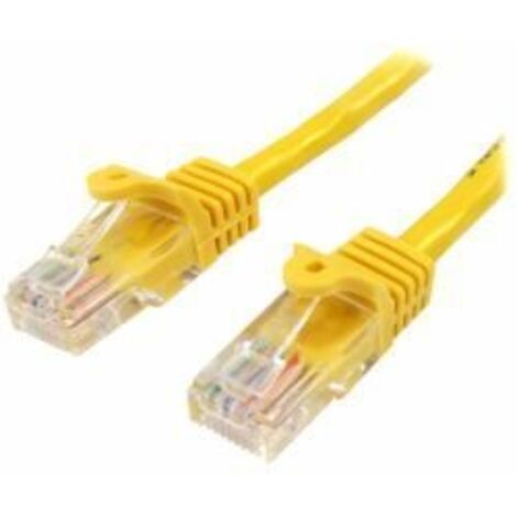 StarTech.com Kabel de Netzwerk de 10m Gelb Cat5e Ethernet RJ45 ohne Klemmen