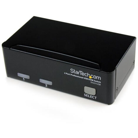 StarTech.com Kit switch KVM USB professionale a 2 porte con cavi