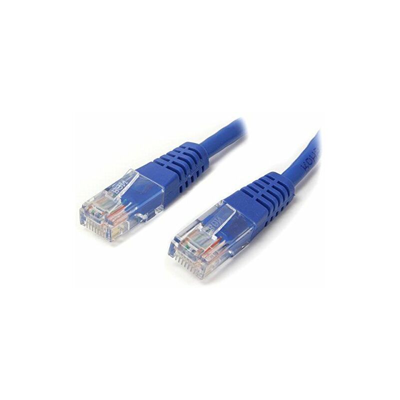 

.com M45PATCH1BL cable de red Azul 0,3 m Cat5e U/UTP (UTP) - Startech