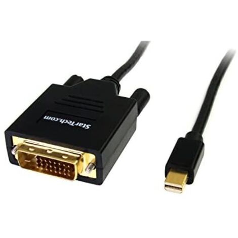 Startechcom MDP2DVIMM6 câble mini displayport noir 1,8 m