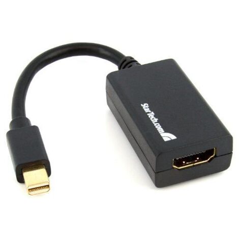 StarTech.com MDP2HDMI Videokabel-Adapter 0,13 m HDMI Typ A (Standard) Schwarz