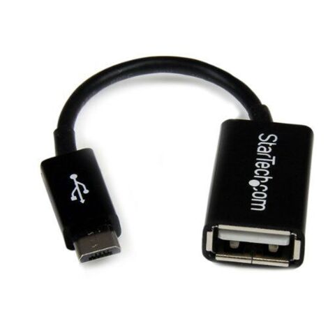 StarTech.com Micro USB auf USB OTG Adapter Stecker / Buchse - Micro USB USB Kabel