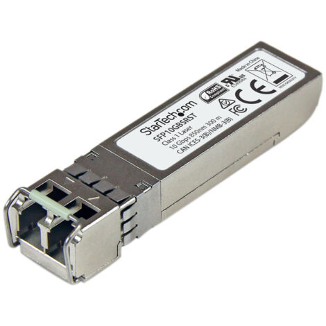 StarTech.com Modulo Ricetrasmettitore SFP+ 10Gb Fibra Ottica SR 850nm 300m