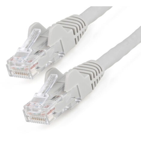 StarTech.com N6LPATCH3MGR cavo di rete Grigio 3 m Cat6 U/UTP (UTP)