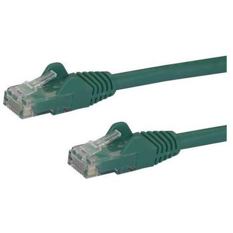 StarTech.com N6PATC10MGN cavo di rete Verde 10 m Cat6 U/UTP (UTP)