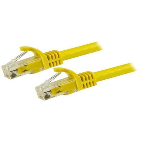 StarTech.com N6PATC15MYL cavo di rete Giallo 15 m Cat6 U/UTP (UTP)