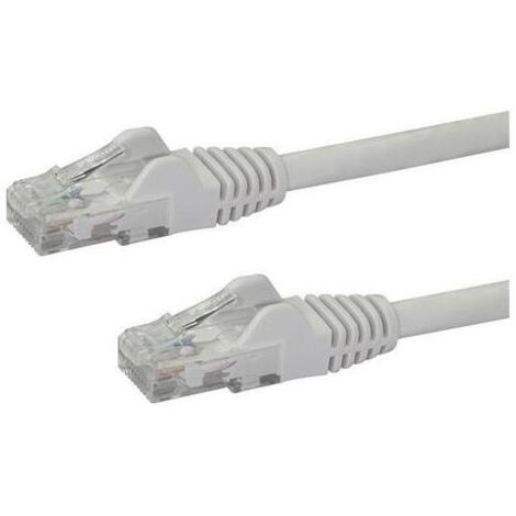 StarTech.com N6PATC7MWH câble de réseau Blanc 7 m Cat6 U/UTP (UTP)