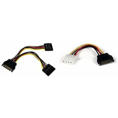 Startech.com pyo2sata - bifurcador sata en y - 2 x hembra 1 x macho