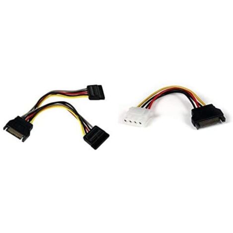 startechcom PYO2SATA cavo di alimentazione SATA splitter 15 cm
