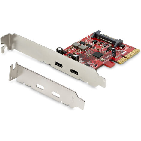 StarTech.com Scheda PCIe a 2 porte USB 3.1 - 2x USB-C - USB 3.2 Gen 2 fino a 10Gbps