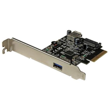 StarTech.com Scheda USB 3.1 a 2-porte (10Gbps) - USB-A, 1x esterna, 1x interna - PCIe