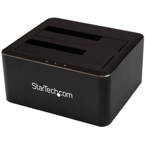 StarTech.com SDOCK2U33V Station d'accueil de disques de stockage USB 3.2 Gen 1 (3.1 Gen 1) Type-B Noir