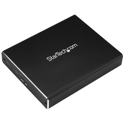 StarTech.com SM22BU31C3R contenitore di unità di archiviazione Box esterno SSD Nero