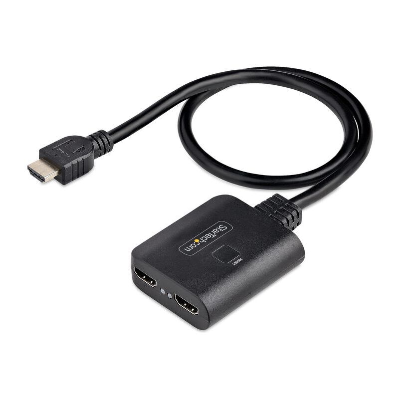 Image of Startech - com Splitter hdmi 4K a 2 Porte - Sdoppiatore Video hdmi 2.0 4K 60Hz con 1 Ingresso e 2 Uscite - Hub hdmi hdr/hdcp 2.2 - Multipresa hdmi