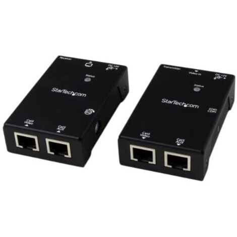 StarTech.com ST121SHD50 moltiplicatore AV Trasmettitore e ricevitore AV Nero