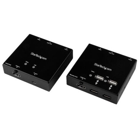 StarTech.com ST121USBHD moltiplicatore AV Trasmettitore e ricevitore AV Nero
