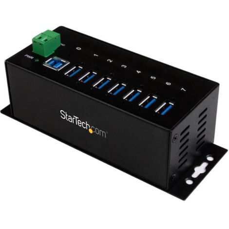 StarTech.com ST7300USBME hub & concentrateur USB 3.2 Gen 1 (3.1 Gen 1) Type-B 5000 Mbit/s Noir