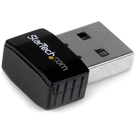 StarTech.com USB 2.0 300 Mbps Mini Wireless-N Lan Adapter - WiFi USB Mini WLAN Adapter 802.11n