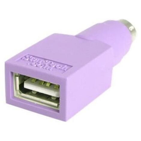 StarTech.com USB auf PS2 Tastatur Adapter - PS/2 Stecker zu USB Buchse Adapter