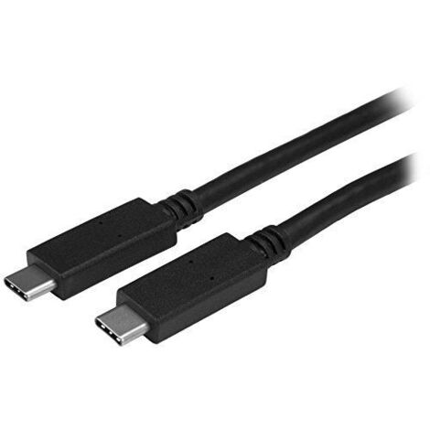StarTech.com USB-C Kabel mit Power Delivery (5A) - St/St - 1,0m- USB 3,1 (10Gbit/s) - Zertifiziert - USB 3,1 Typ-C Kabel - USB 3,1 Gen 2 - USB-Kabel - USB Typ C (M) bis USB Typ C (M) - USB 3,1 - 5 A -