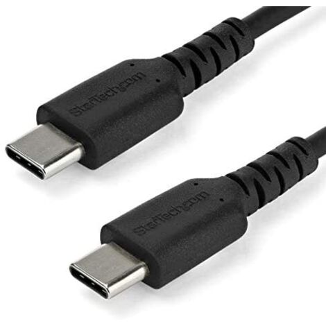 StarTech.com USB-C Kabel Schwarz 2 Meter Schnelles Laden