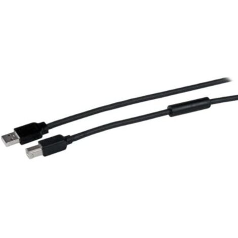 Startechcom USB2HAB50AC Cavo USB Attivo Nero 15 Metri