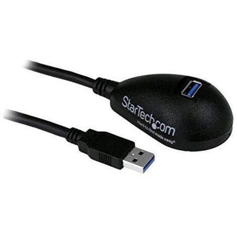 startechcom USB3SEXT5DKB cavo prolungatore USB 3.0 nero 1,5 m