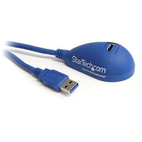 Startechcom USB3SEXT5DSK cavo di estensione USB blu 1,5 m
