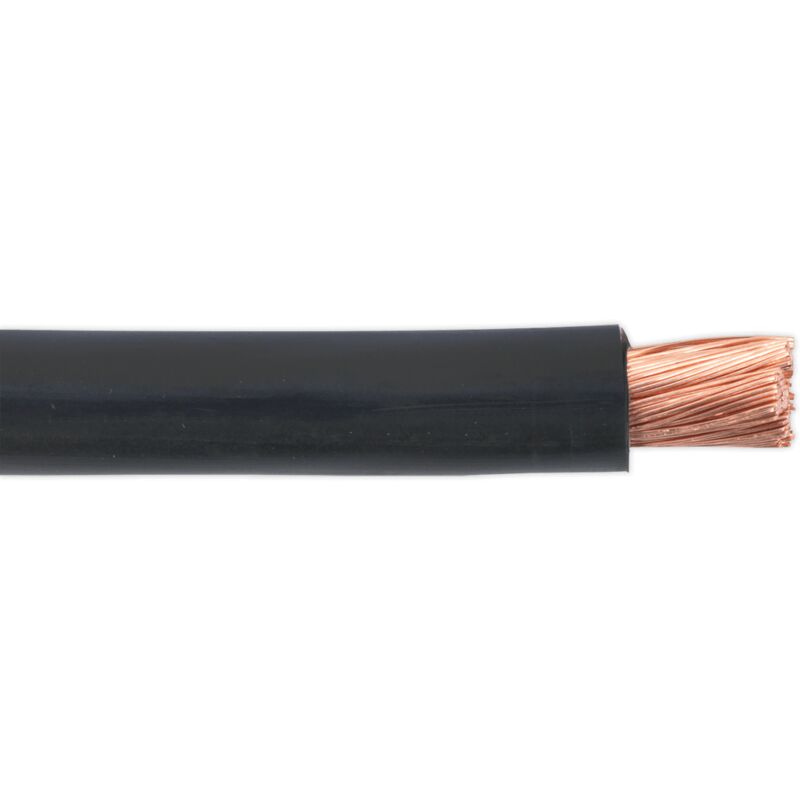 Sealey AC40SQBK Automotive Starter Cable 315/0.40mm 40mm² 300A 10m Black