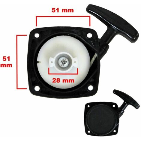 Starter cable for hedge trimmer
