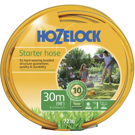 HOZELOCK Ultramax Hose : Tricoflex ø 12.5mm (1/2') 30 m : Robust, Weather-resistant, Anti-twist, Anti-kink and Anti-crush Hose, 40% Recycled PVC