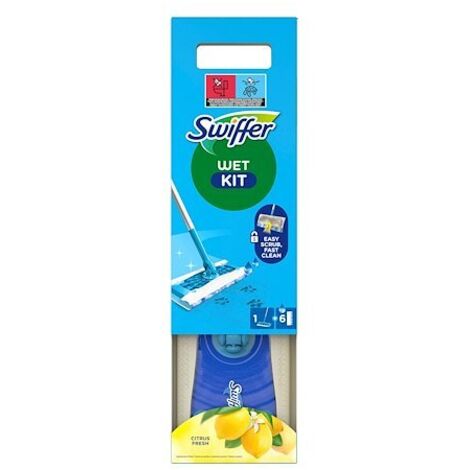Starter kit 1 cleaning mop 6 moist ones
