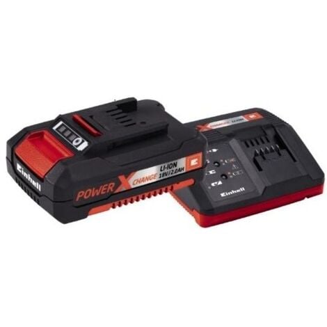 STARTER KIT BATTERIA CON CARICABATTERIA 18V 4,0 AH EINHELL