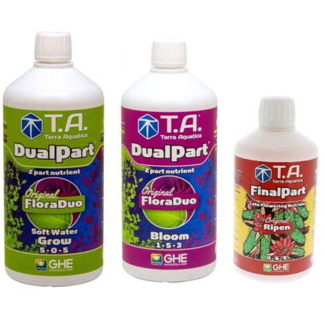 Starter kit DUALPART eau douce en litre - Terra Aquatica