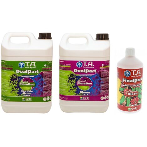 Starter kit DUALPART eau dure 5 litres - Terra Aquatica