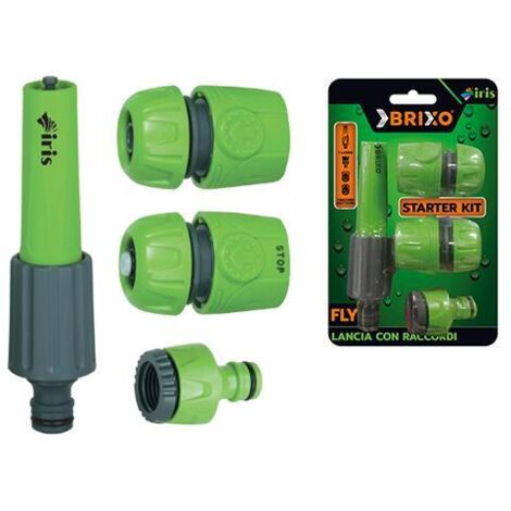 STARTER KIT IRIS LANCIA FLY ACCESSORI PER TUBO TUBI GIARDINO