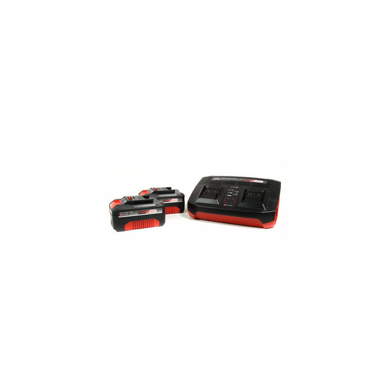 

Starter kit PXC 2x 4.0Ah + cargador doble Einhell