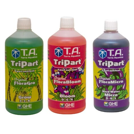 Starter kit TRIPART eau dure en litre - Terra Aquatica