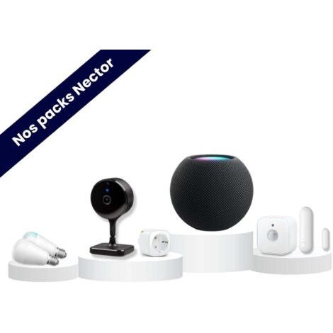 Starter Pack  Logement connecté - HomePod Mini  Apple Homekit / Noir