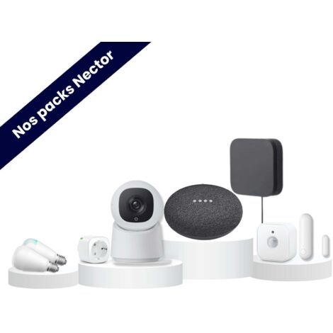 Starter Pack  Logement connecté - Nest Mini  Google Home / Noir