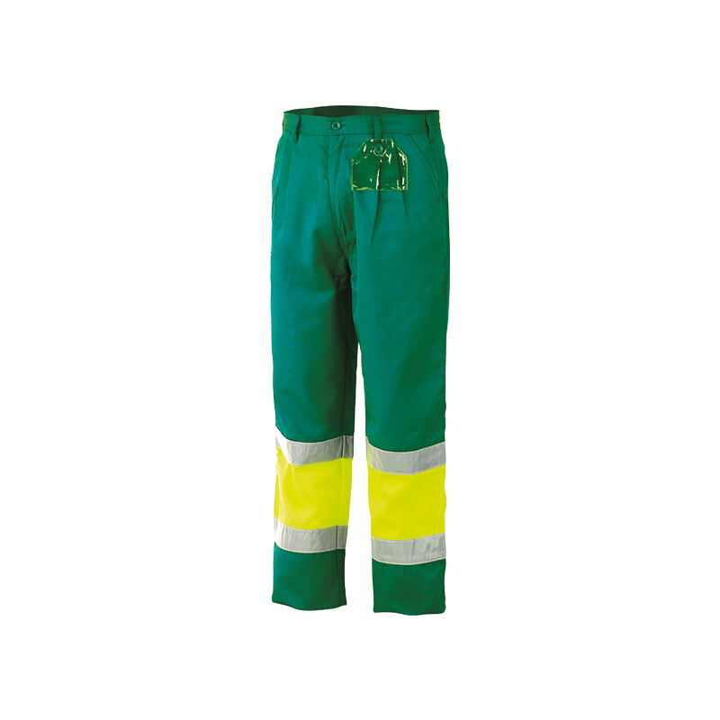 

Starter Industrial - Starter Pantalón A.V Verde/Amarillo 8531 T-XL